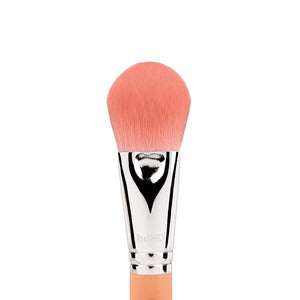 Bdellium Tools Professional Makeup Brush - Pink Bambu Series 968 BDHD Phase II Small Foundation/Contour - With Soft Synthetic Fibers, For Versatile Application &amp; Blending (Pink, 1pc)