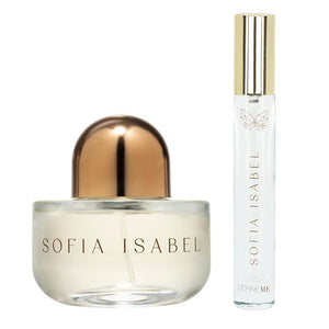 DefineMe Sofia Isabel Perfume Duo, Includes 50 mL Eau de Parfum and 9 mL Travel Spray
