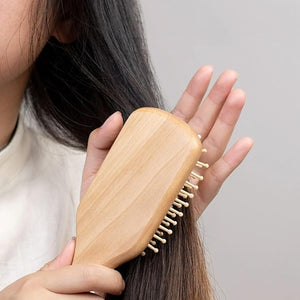 Wood Massage Hairbrush Women Hair Brushes Air Cushion Hair Combs Scalp Massagers Hair Styling Tools Hair Combs