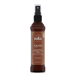 Earthly Body MKS eco Kahm Smoothing Hair Treatment, Original Scent - Vegetable Keratin Protein, Moroccan Argan Oil, Hemp Seed Oil - Vegan &amp; Cruelty Free Conditioner - 1 Count