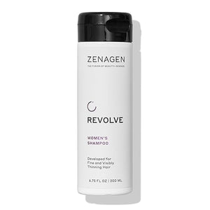 ZENAGEN Revolve Women's Thickening Shampoo | Supports Appearance of Fuller, Healthier-Looking Hair, Developed for Fine &amp; Visibly Thinning Hair, Plant-Based, Color-Safe, 5-Minute Treatment