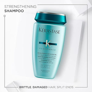 Kerastase Resistance Force Architecte Shampoo - Reconstructing Repair Shampoo For Weak and Damaged Hair Formulated With Pro-Keratine Complex
