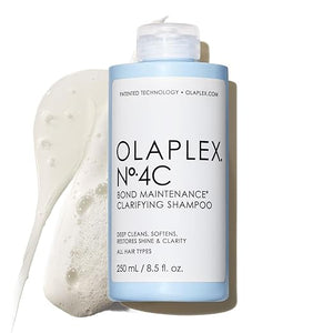 Olaplex No. 4C Bond Maintenance Clarifying Shampoo Deep Cleans Softens Restores Shine &amp Clarity For All Hair Types Experiencing Product Buildup or Excess Oil