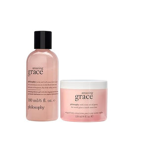philosophy you're so amazing gift set - 2-pc. amazing grace hydrating shower gel (6oz) &amp whipped body cr?me (4oz) - moisturizing bath &amp body duo for women