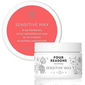 No nothing Hair Styling Wax For Sensitive Skin - Extra Strong Hold With Flexible Finish Paraben Fragrance Free Vegan Hypoallergenic Texturing For Damp &amp Dry Hair Men &amp Women