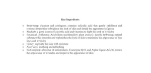 Eminence Strawberry Rhubarb Hyaluronic Serum 1 Ounce