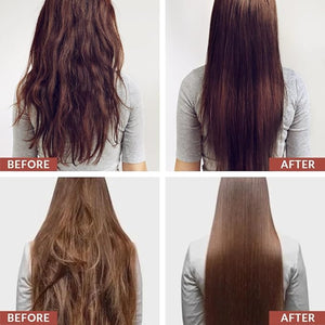 KERAGEN - Brazilian Smoothing Keratin Hair Treatment Blowout Straightening System for Dry and Damaged Hair - Forte Sulfate Free - Eliminates Curls and Frizz Medium to Coarse Hair (16 Oz)