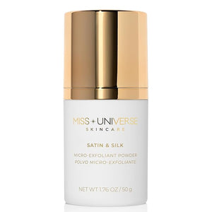 Satin and Silk Exfoliating Cleanser 1.76 oz Hydrating Facial Cleanser for Women and MenFacial Skin Care Product with Bamboo Beads Exfoliating Face Wash for Women and Men