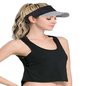 Women's Baseball Hat Wig - Short Curly Hair Wool Ponytail Braid Wavy