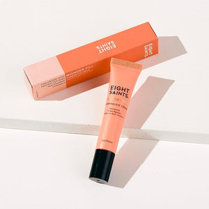 Eight Saints Wonder-fill Plumping Eye Cream Natural and Organic Anti Aging Under Eye Cream to Plump Skin Reduce Wrinkles Fine Lines and Under Eye Bags Dark Circles Under Eye Treatment 0.5 Ounces