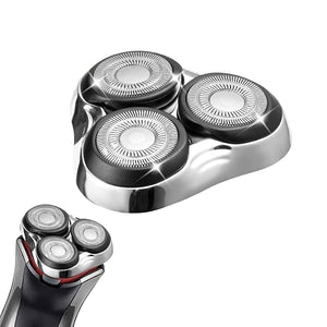 Universal Rotary Shaver Replacement Head Compatible with Remington Shaver Razor Parts for Series R3,R4,R5,R6,R7,R8,SP-3141 and SP-5161 Foils (Silver/1Pack)