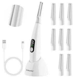 Sonic Dermaplane Razor for Women FaceWomen¡¯S Facial Exfoliation &amp Peach Fuzz Hair Removal SystemAnti-Aging?3 Speeds?8 Dermaplaning Blades?RechargeableSonic Dermaplaning Tool