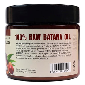 AMAL?CO Batana Hair Cream with 100% Unrefined Honduran Miracle Oil, For Thicker Fuller Healthier Hair, 360ml/12.17 fl.oz