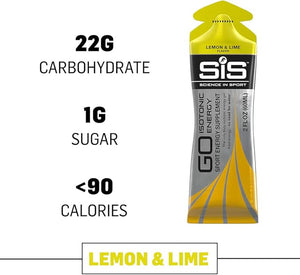 SiS GO Isotonic Energy Gel 60ml 30 Pack - Lemon &amp; Lime