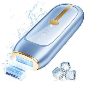LUBEX Painless Sapphire Ice Cooling IPL Laser Hair Removal Device at Home for Women &amp Men 1000000+ Unlimited Flashes Safe and Permanent Alternative to Salon Hair Removal for Face Body Bikin