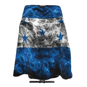 Honduras Flag Salon Hair Cutting Cape Cloth Barber Hairdressing Wrap Haircut Apron Cloth 55''X66''