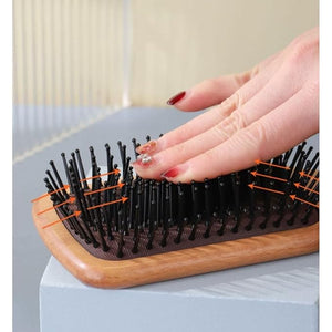 NALoRa Hair Combs Women Mens Massage Hairbrush Wood Scalp Massagers Air Cushion Hair Combs Massage Tools Hair Brushes Styling Tools