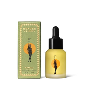 WONDER VALLEY - Rosemary Hair Oil | Vegan Cruelty-Free Sulfate-Free | Boosts Shine Tames Frizz and Strengthens Hair (1 fl oz | 30 ml)