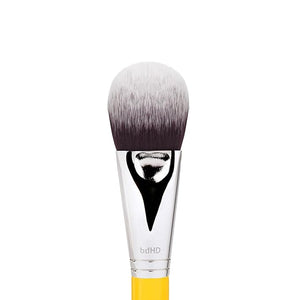 Bdellium Tools Professional Makeup Brush - Studio Series 968 BDHD Phase II Small Foundation/Contour - With Soft Synthetic Fibers For Versatile Application &amp Blending (Yellow 1pc)