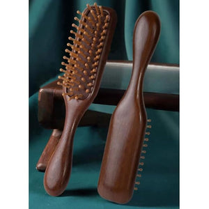 Hair Care Styling Tools Women Hair Brushes Air Cushion Hair Combs Wood Massage Hairbrush Scalp Massagers Hair Combs 7.9Inch
