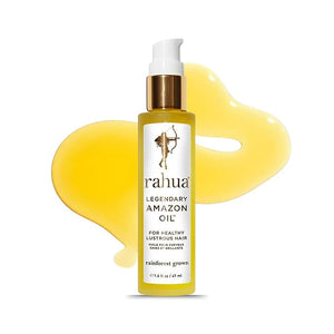 Rahua Legendary Amazon Hair Oil Lightweight Vegan Botanical Elixir Morete &amp Sacha Inchi Oils Enhances Shine &amp Smoothness Protects from Heat Hair Care for All Textures 1.6 Fl Oz