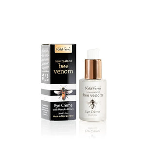 Wild Ferns New Zealand Bee Venom Eye Cr?me with Manuka Honey 80+, 97% Natural, 30 milliliters