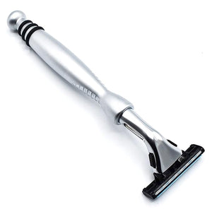 Taconic Shave, Gillette Sensor &amp; Sensor Excel Compatible Heavyweight Triple Blade Pivot Head Razor, Includes 1 Preloaded Blade - Delivers a Smooth, Close &amp; Comfortable Shave