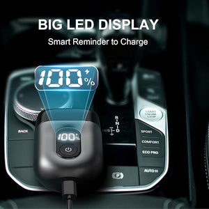 Electric Foil Shavers for Men: Mini Electric Razor with Big LED Display &amp 3 Floating Blades - IPX7 Waterproof Wet Dry Face Razor USB Type C