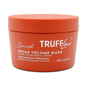 TruffLuv | Nourish Collection Argan Volume Mask Infused with Black Truffle Extract Lightweight Thickening &amp Volumizing Hair Mask Restores Vitality &amp Builds Body Paraben Free Sulfate Free
