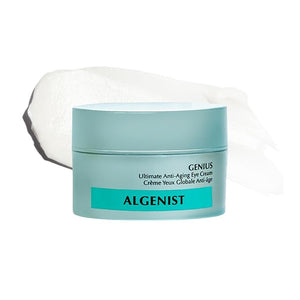 Algenist GENIUS Ultimate Anti-Aging Eye Cream - Firming Under Eye Cream with Collagen + Microalgae Oil - Helps to Visibly Plump, Smooth and Restore Radiance To Delicate Eye Area (0.5 oz)