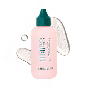 Coco &amp; Eve Miracle Hair Elixir. Coconut Oil with Hyaluronic Acid Leave in Conditioner.Treatment for Dry Damaged Hair | Frizz control. Protects from Heat Styling