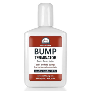 BUMP Terminator Razor Bumps &amp Shaving Bumps Remover | Ingrown Hair Treatment for Pubic Area with Glycolic Acid Salicylic acid &amp Tea Tree Oil| BREEJ Bump Treatment for Bikini Bumps 6.8 oz (Pa