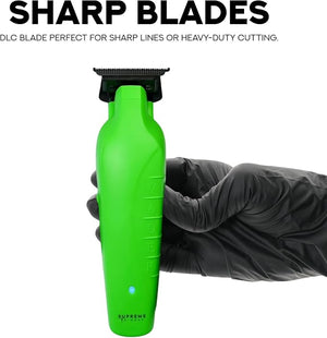 Supreme Trimmer Vader ST3778 ? Professional Cordless Barber Liner | 210 Min Runtime, 7000 RPM Motor, Zero Gap DLC T-Blade, USB-C Fast Charging | Beard, Hair &amp; Body