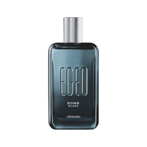 O Botic?rio Egeo Bomb Black Eau de Toilette Long-Lasting Caramel &amp Leather Men's Cologne Fragrance 3 Ounce
