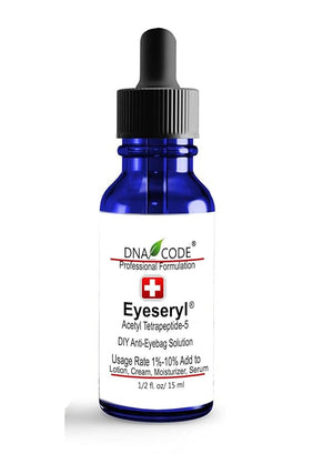 Skin Care 100% Solution Anti-Eye bag Anti-Dark Circle Anti-Puffy Eyes By Eyeseryl¢ç Tetrapeptide Add To Your Eye Gel or Cream (0.5 OZ)