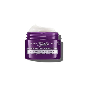 Kiehl's Super Multi-Corrective Eye Cream, Anti-Aging Cream that Lifts Brow Bone Area, Smooths and Firms Eye Lids, Bilberry Seed Extract and Collagen Peptide for Tighter and Smoother Looking Skin