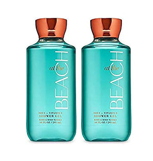 Bath &amp Body Works At The Beach Shower Gel Gift Sets For Women 10 Oz 2 Pack (At The Beach)