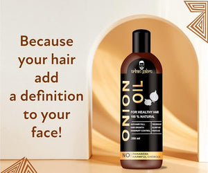 Urbangabru Onion Oil for Hair growth Organic | Onion Juice Hair Oil for Dry Damaged Hair and Growth (8 Fl Oz)