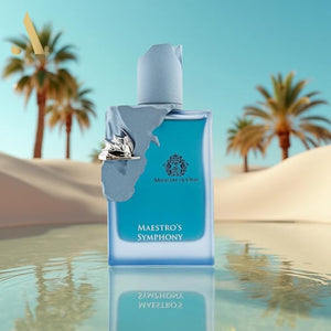 Paris Corner | Maestro's Symphony - Ministry of Oud Perfume 3.4 Fl Oz | Unisex EDP with Passionfruit, Saffron, Rose, Vanilla &amp; Leather Notes | Long-Lasting Fragrance for Men &amp; Women
