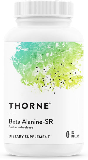 THORNE - Beta Alanine Sustained Release - Amino Acid Supplement for Muscle Output &amp Endurance* - NSF Certified for Sport - 120 Tablets - 60 Servings