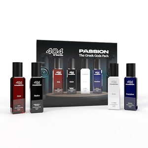 Longest Lasting 18% EDP Perfume Combo for Men | 4X20 ml | All Flavours Greek Gods Luxury Gift Set for Him | Fragrance Spray | Eau de Parfum | Date Night Body Spray Scent | Perfume Pack