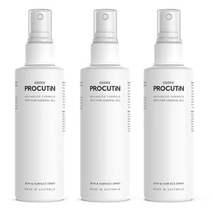 Procutin Spray | Advanced Solution for Hair and Skin Health | Herbal Based Formula of Ozidex | Pack of 3 for Demodex Treatment