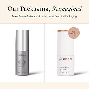 SkinMedica Instant Bright Eye Cream - Our Age-Defying Under the Eye Cream Instantly Improves Eyes¡¯ Appearance Including Dark Circles Sagging Puffiness and Lines NEW PACKAGING 0.5 Oz