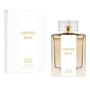 Forever Musk Perfume for Women - 100 mL (3.34 Fl oz) Arabian Fragrance Long Lasting Eau de Parfum for Women with Notes of Vanilla Amber Orange Blossom Bergamot &amp Plum - Ideal Gift for Her