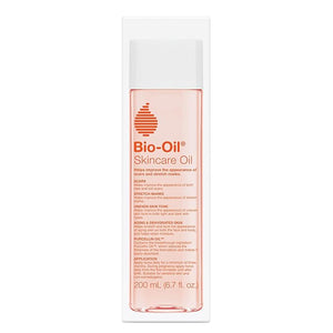 Bio-Oil Skincare Body Oil Serum Face and Body Moisturizer with Vitamin E &amp A for Scars Stretch Marks Sensitive Skin All Skin Types Dermatologist Recommended Non-Comedogenic 6.7 Oz
