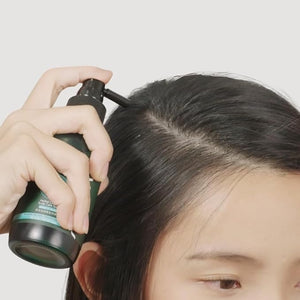 AROMASE Herbal Cooling Scalp Care Spray for Greasy Scalp with Thinning Hair Dandruff Hair loss (4.06 Fl. Oz)