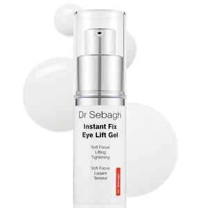 Dr Sebagh Instant Fix Eye Lift Gel (0.51 fl oz) - Fast-Absorbing Under Eye Moisturizer &amp; Eyecream for Dark Circle - Hollow Eyes Treatment &amp; Under Eye Plumper - Instant Tightening Eye Cream