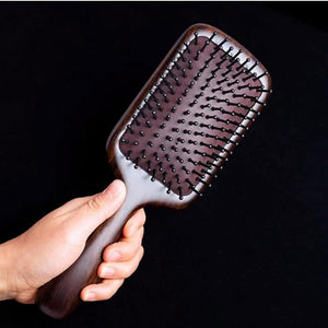 Retro Styling Tools Women Massage Hairbrush Wood Hair Brushes Air Cushion Hair Combs Scalp Massagers Hair Combs