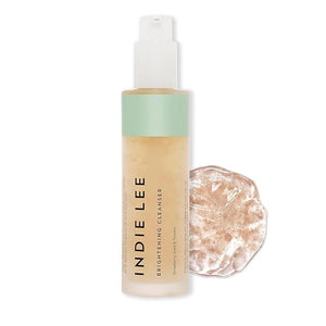 Indie Lee Brightening Facial Cleanser - Daily Hydrating Cleanser, Makeup Remover &amp; Exfoliating Face Mask to Brighten, Firm &amp; Protect Dry Skin - Clean, Gentle Face Wash (4.2oz)