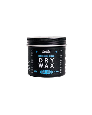 O'Douds Dry Wax - Natural Dry &amp Malleable Styling Hair Wax ?- Strong Hold with a Neutral Finish - Bergamot &amp Green Tea Scent (4oz.)
